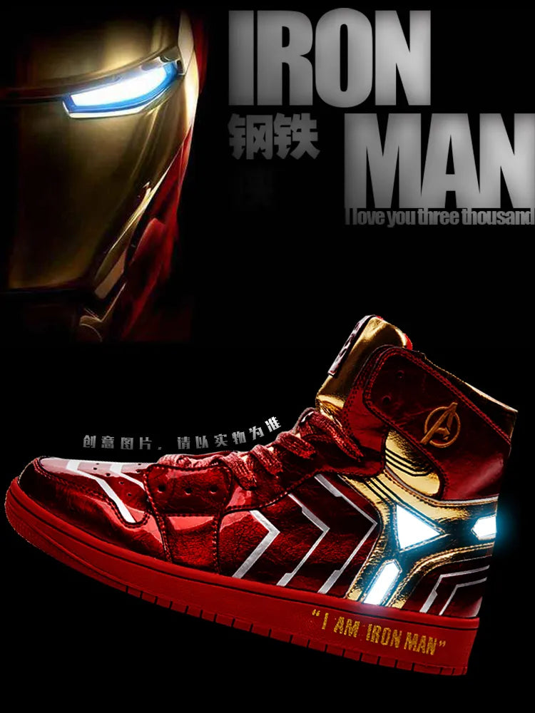 Marvel Iron Man tide shoes new sneakers trend board shoes mk85