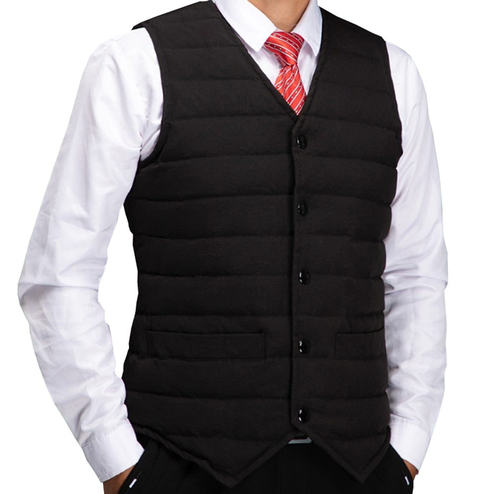 6XL 7XL 8XL Plus Size Mens Down Vest Jacket Men Autumn Warm Sleeveless Jackets Male Winter Casual Waistcoat Homme Brand Clothing