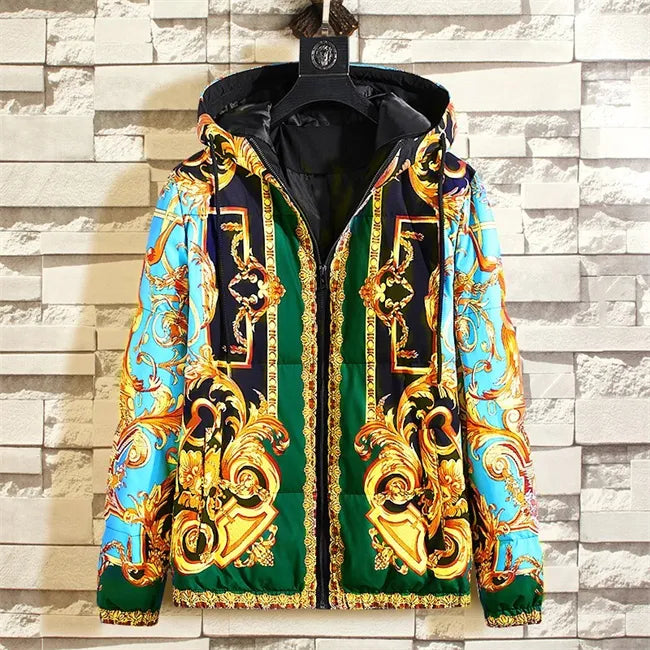 2023 Designer men's down jacket Embroidery women's hooded coat Parka Winter warm down jacket men's clothingM-3XL#21