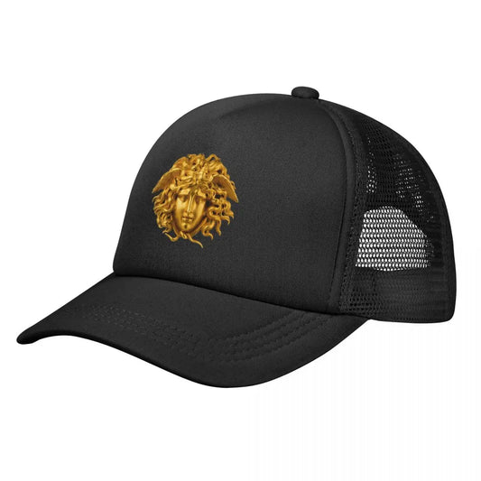 Medusa Mask Trucker Sports Cap