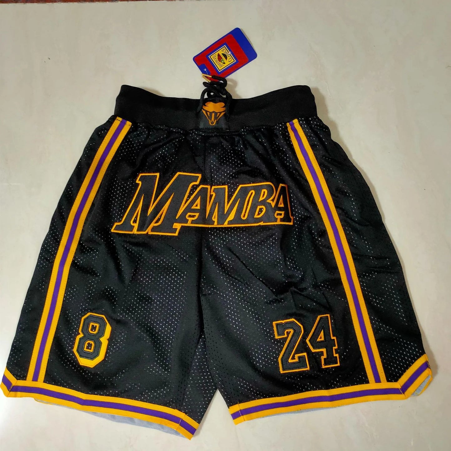 Summer Men's Embroidery Basketball Shorts Sewing Zip Pocket Breathable Loose Comfortable Outdoor Sport Pants