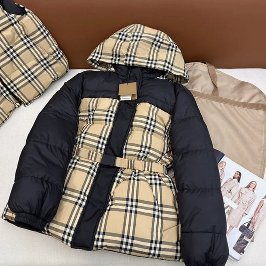 Designer puffer jacket womens down jacket parkas coats jackets Winter Coat Thickened and Enlarged Cotton Coat Windproof and Waterproof Outerwear size S-L